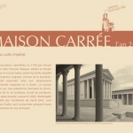 Panneau Maison Carrée