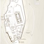 Plan de l'Acropole d'Athènes