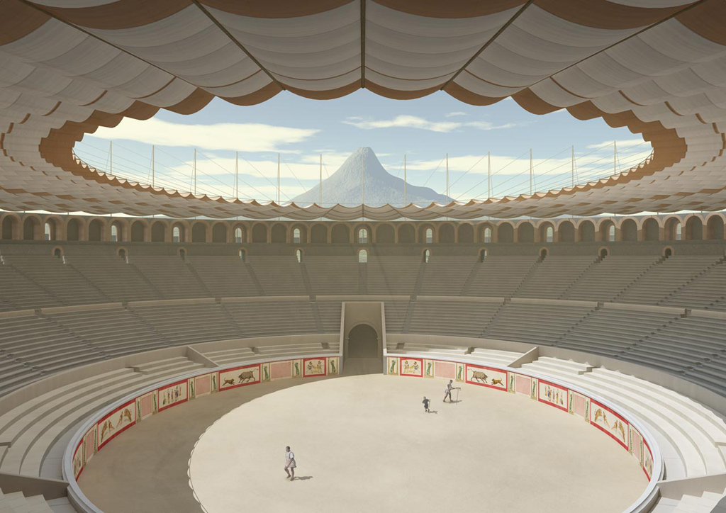 Amphithéâtre, Pompéi