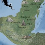 Carte du Yucatan maya