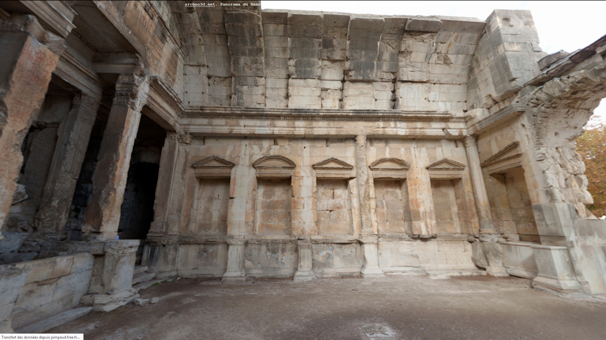 Panorama temple de Diane