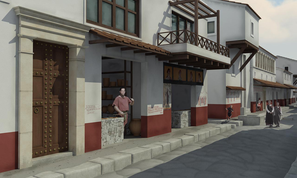 Rue de l'Abondance, Pompéi